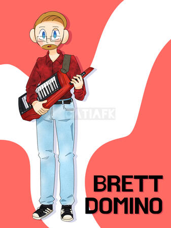 Brett Domino (THE STEVEN PEAVIS ONE CAME OUT SO BAD I&#39;M SORRY KING I&#39;LL MAKE UP FOR IT ONE DAY!!)