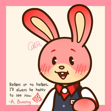 Farewell Arcade Bunny